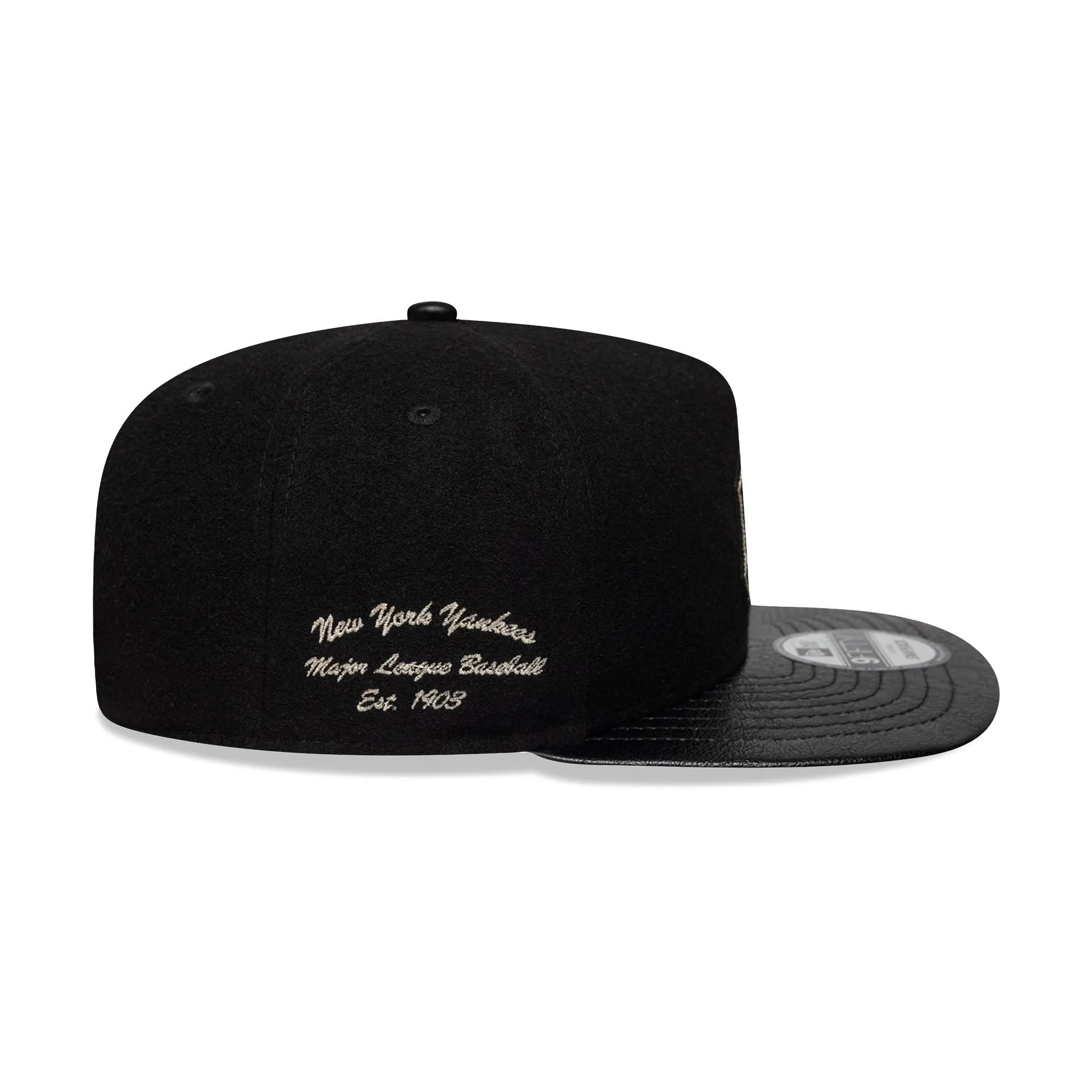 New York Yankees Wool Letterman 9FIFTY A-Frame Snapback Hat sold by New Era product image thumbnail 4