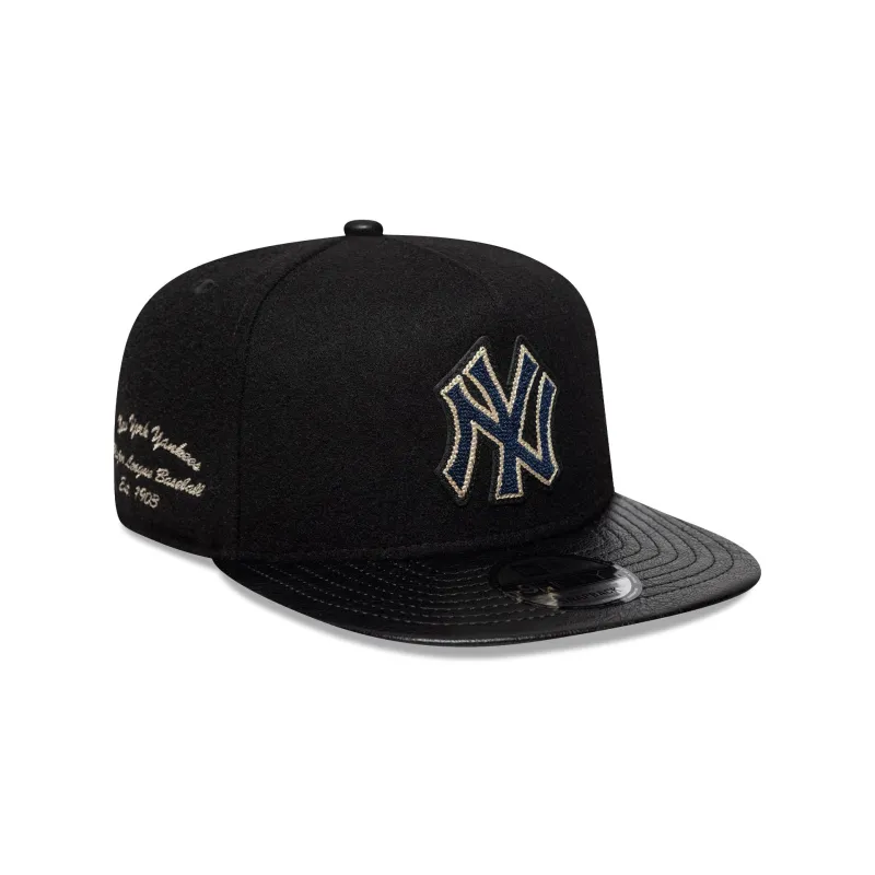 New York Yankees Wool Letterman 9FIFTY A-Frame Snapback Hat sold by New Era