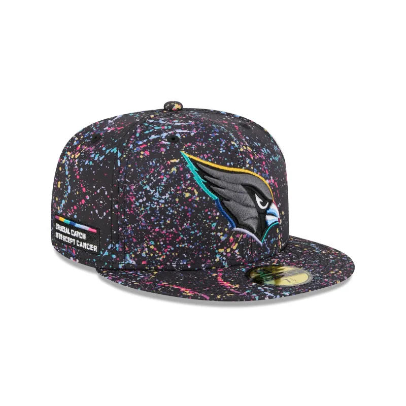 Arizona Cardinals 2025 Crucial Catch 59FIFTY Fitted Hat made by New Era