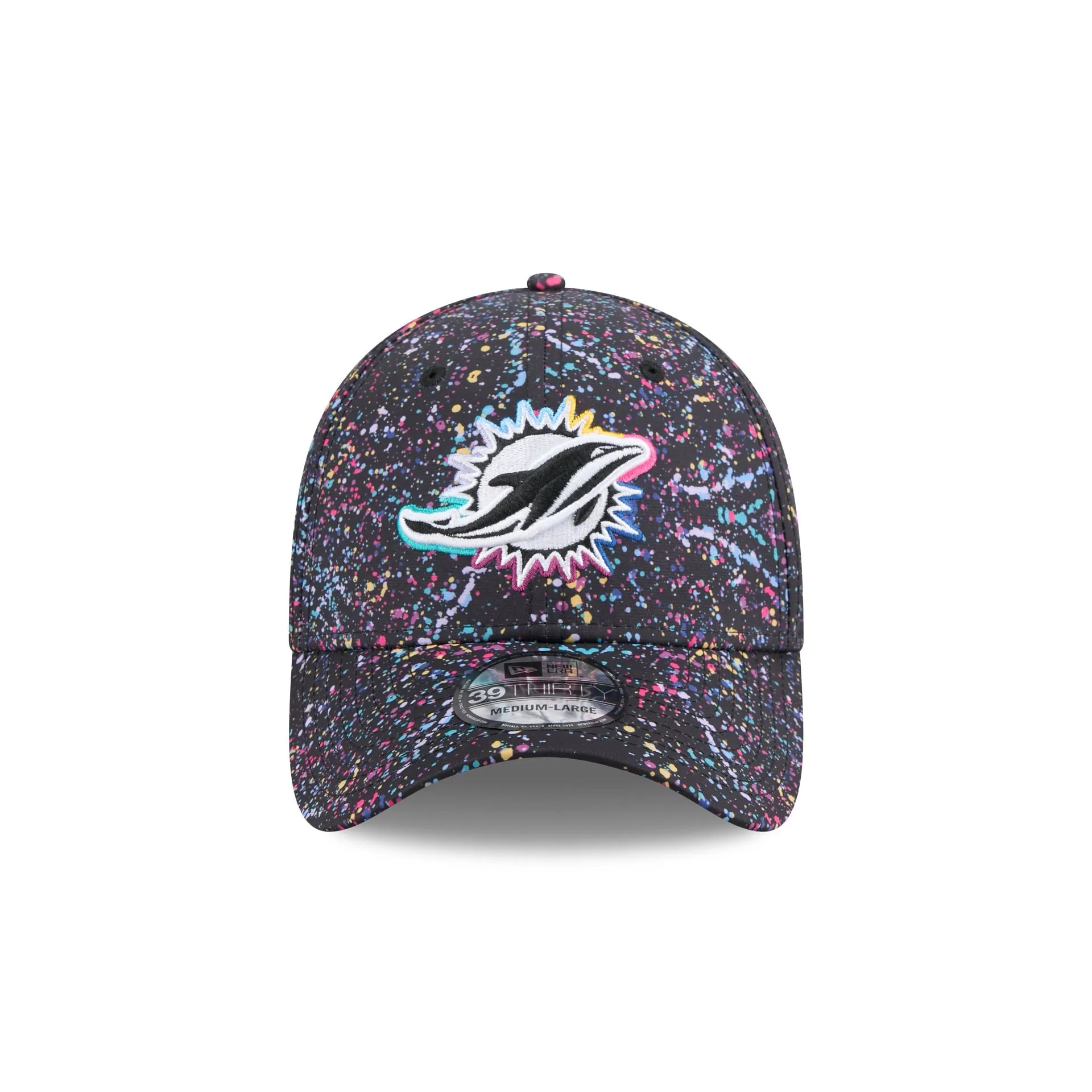 Miami Dolphins 2025 Crucial Catch 39THIRTY Stretch Fit Hat sold by New Era product image thumbnail 2