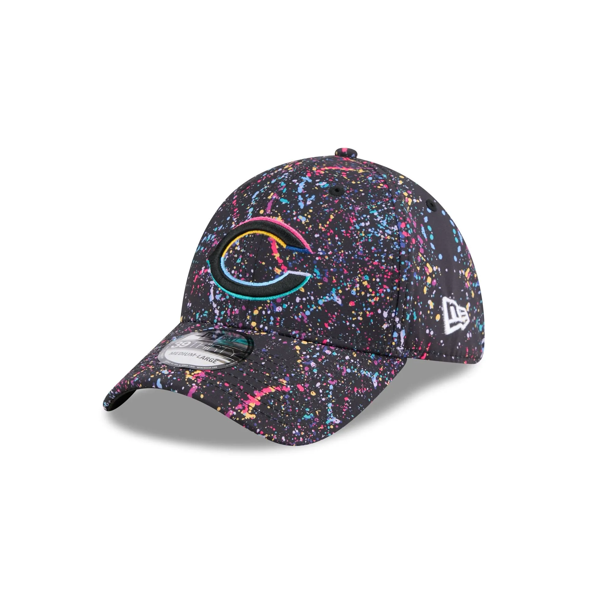 Chicago Bears 2025 Crucial Catch 39THIRTY Stretch Fit Hat sold by New Era product image thumbnail 3