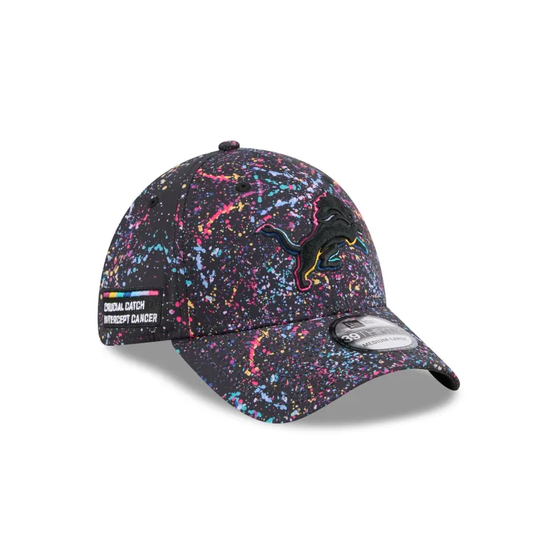 Detroit Lions 2025 Crucial Catch 39THIRTY Stretch Fit Hat sold by New Era