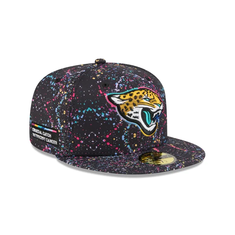 Jacksonville Jaguars 2025 Crucial Catch 59FIFTY Fitted Hat sold by New Era