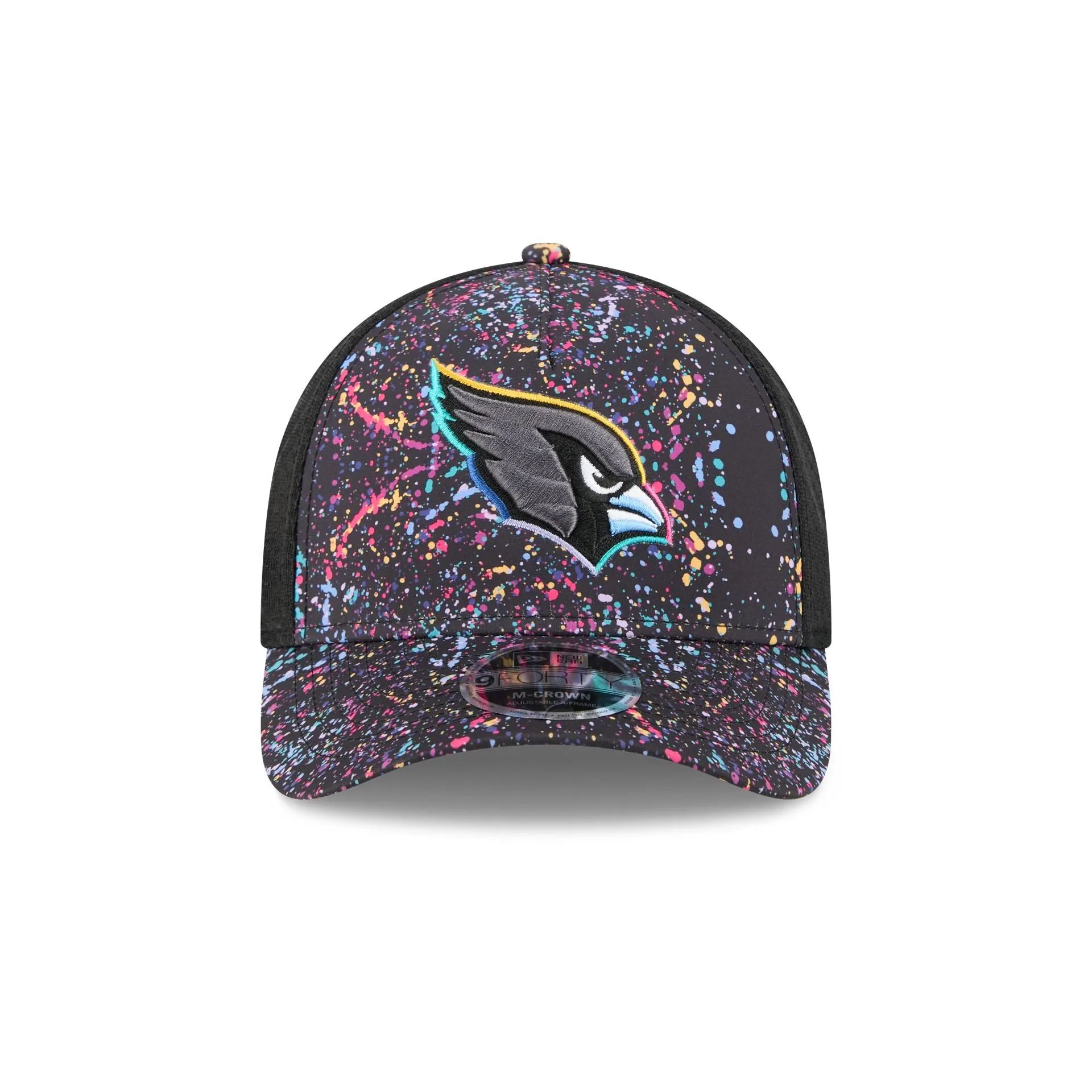 Arizona Cardinals 2025 Crucial Catch 9FORTY M-Crown A-Frame Trucker Hat sold by New Era product image thumbnail 2