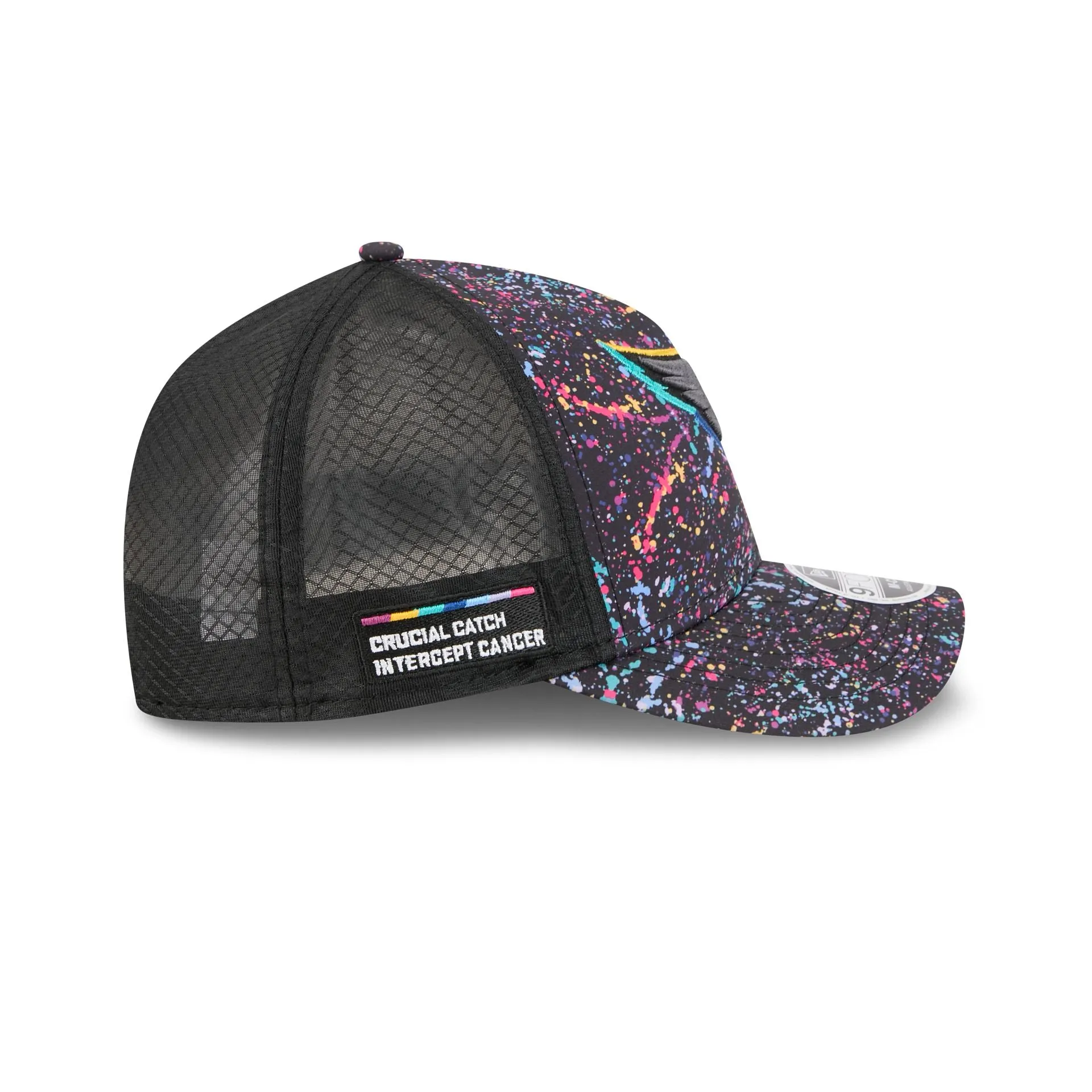 Arizona Cardinals 2025 Crucial Catch 9FORTY M-Crown A-Frame Trucker Hat sold by New Era product image thumbnail 4