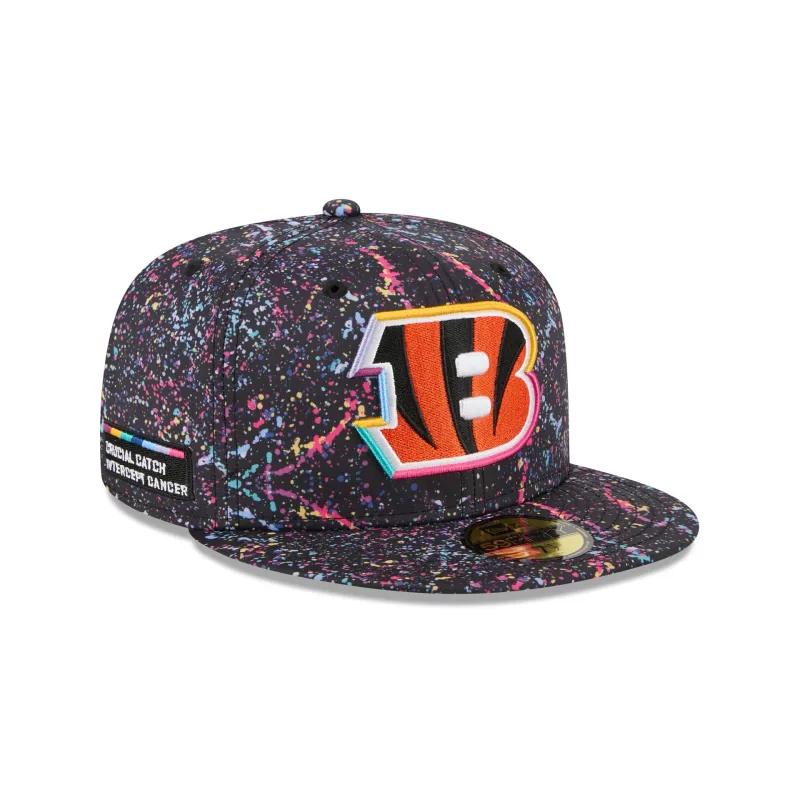 Cincinnati Bengals 2025 Crucial Catch 59FIFTY Fitted Hat sold by New Era