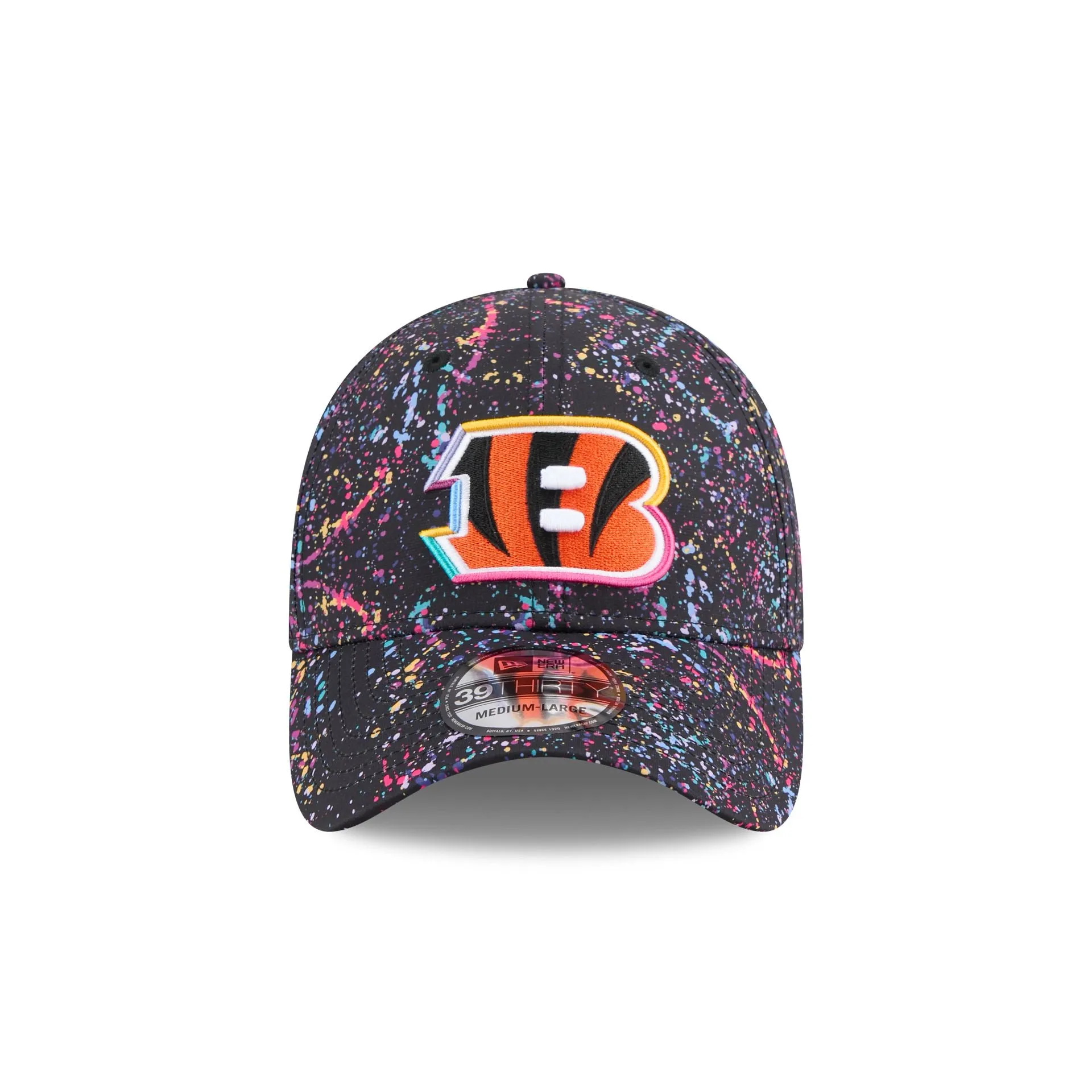 Cincinnati Bengals 2025 Crucial Catch 39THIRTY Stretch Fit Hat sold by New Era product image thumbnail 2