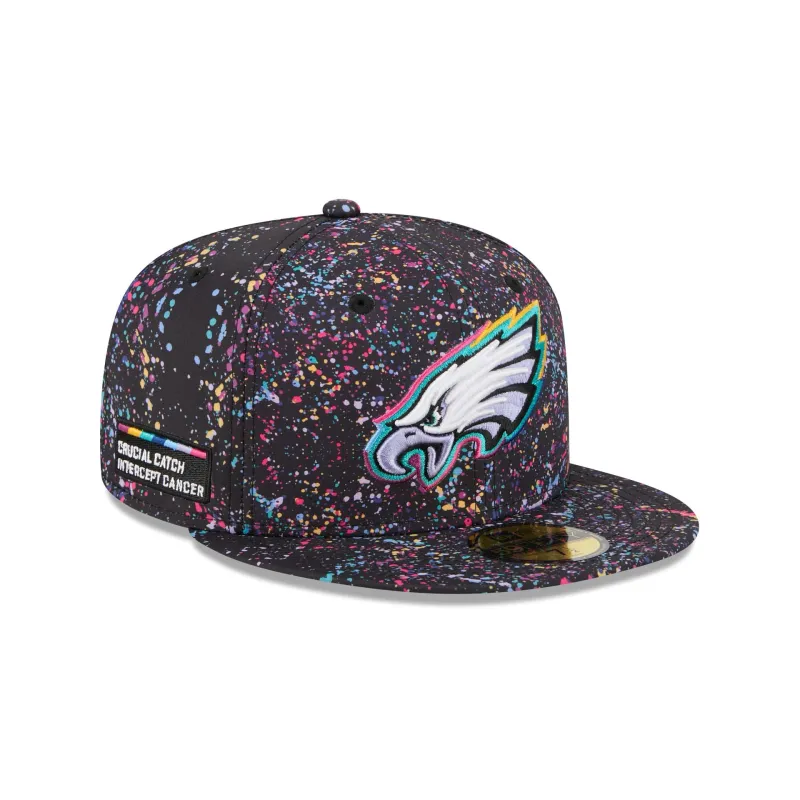 Philadelphia Eagles 2025 Crucial Catch 59FIFTY Fitted Hat sold by New Era