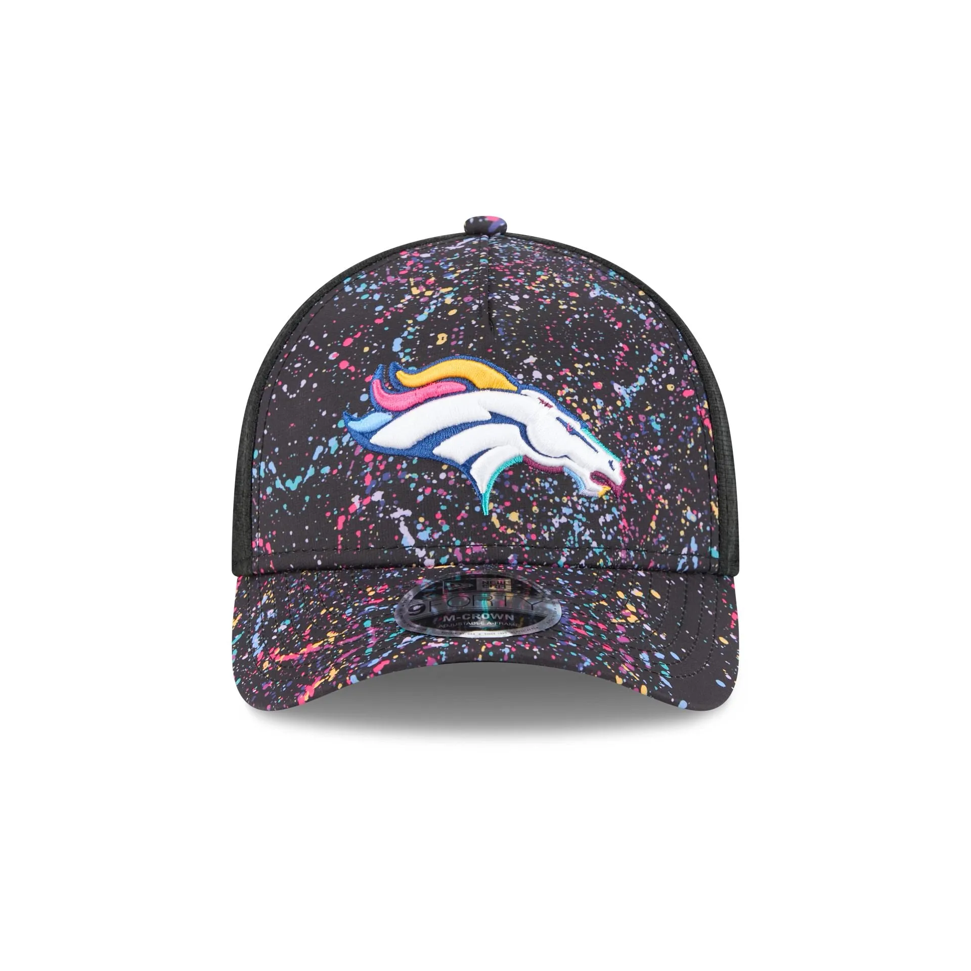 Denver Broncos 2025 Crucial Catch 9FORTY M-Crown A-Frame Trucker Hat sold by New Era product image thumbnail 2