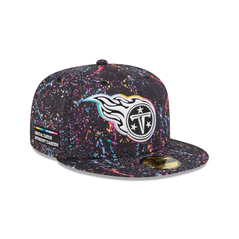 Tennessee Titans 2025 Crucial Catch 59FIFTY Fitted Hat sold by New Era