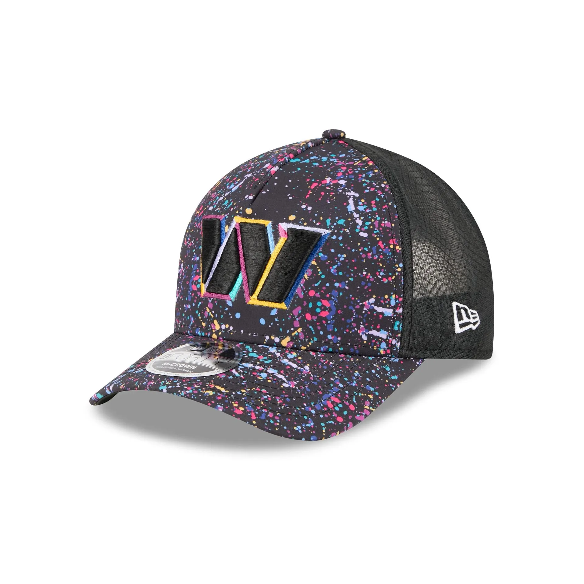 Washington Commanders 2025 Crucial Catch 9FORTY M-Crown A-Frame Trucker Hat sold by New Era product image thumbnail 3