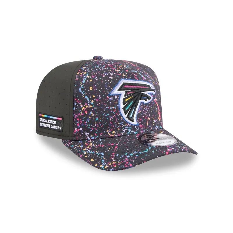 Atlanta Falcons 2025 Crucial Catch 9FIFTY A-Frame Snapback Hat sold by New Era