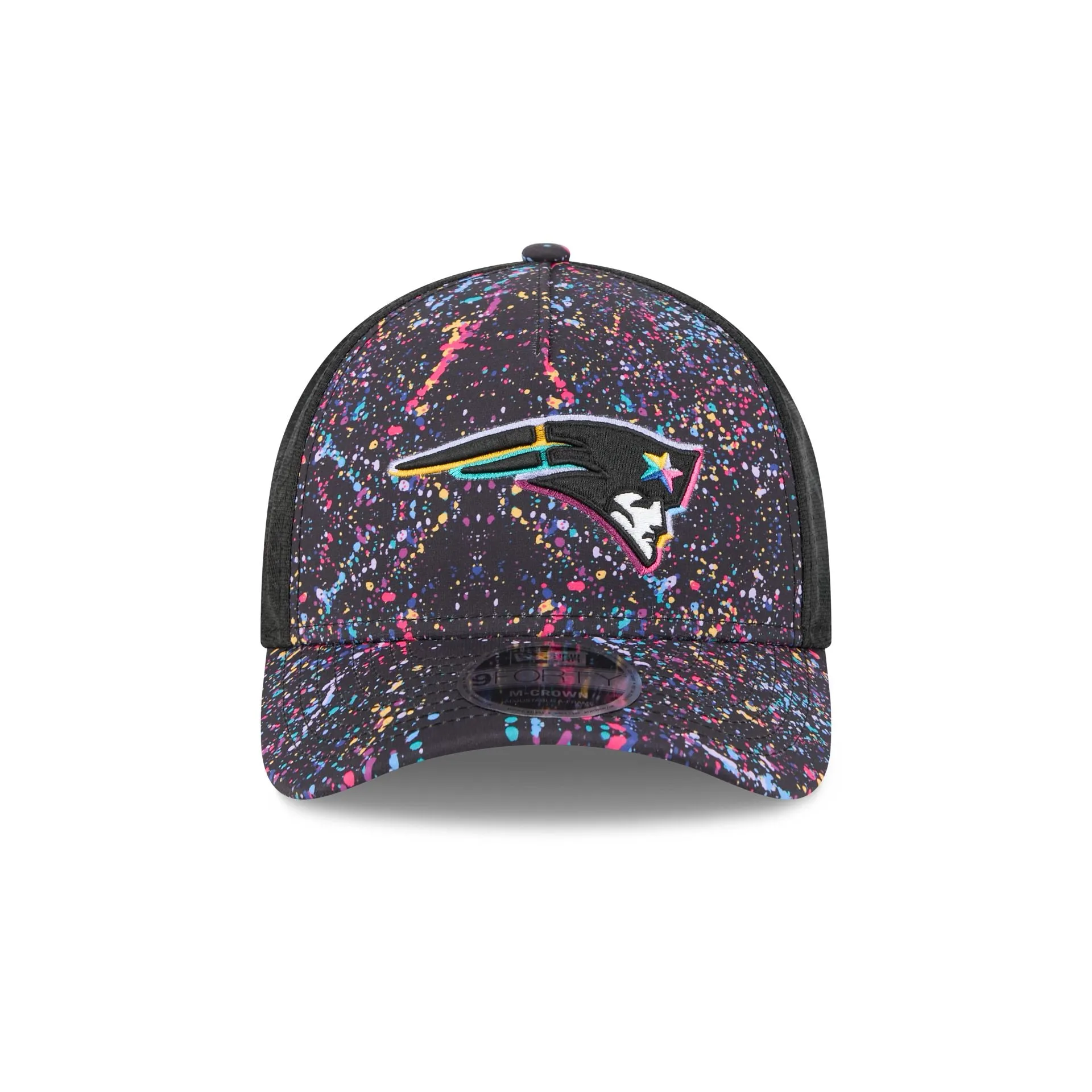 New England Patriots 2025 Crucial Catch 9FORTY M-Crown A-Frame Trucker Hat sold by New Era product image thumbnail 2