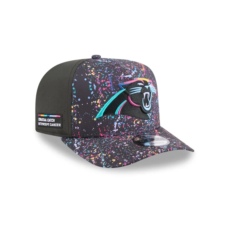 Carolina Panthers 2025 Crucial Catch 9FIFTY A-Frame Snapback Hat sold by New Era