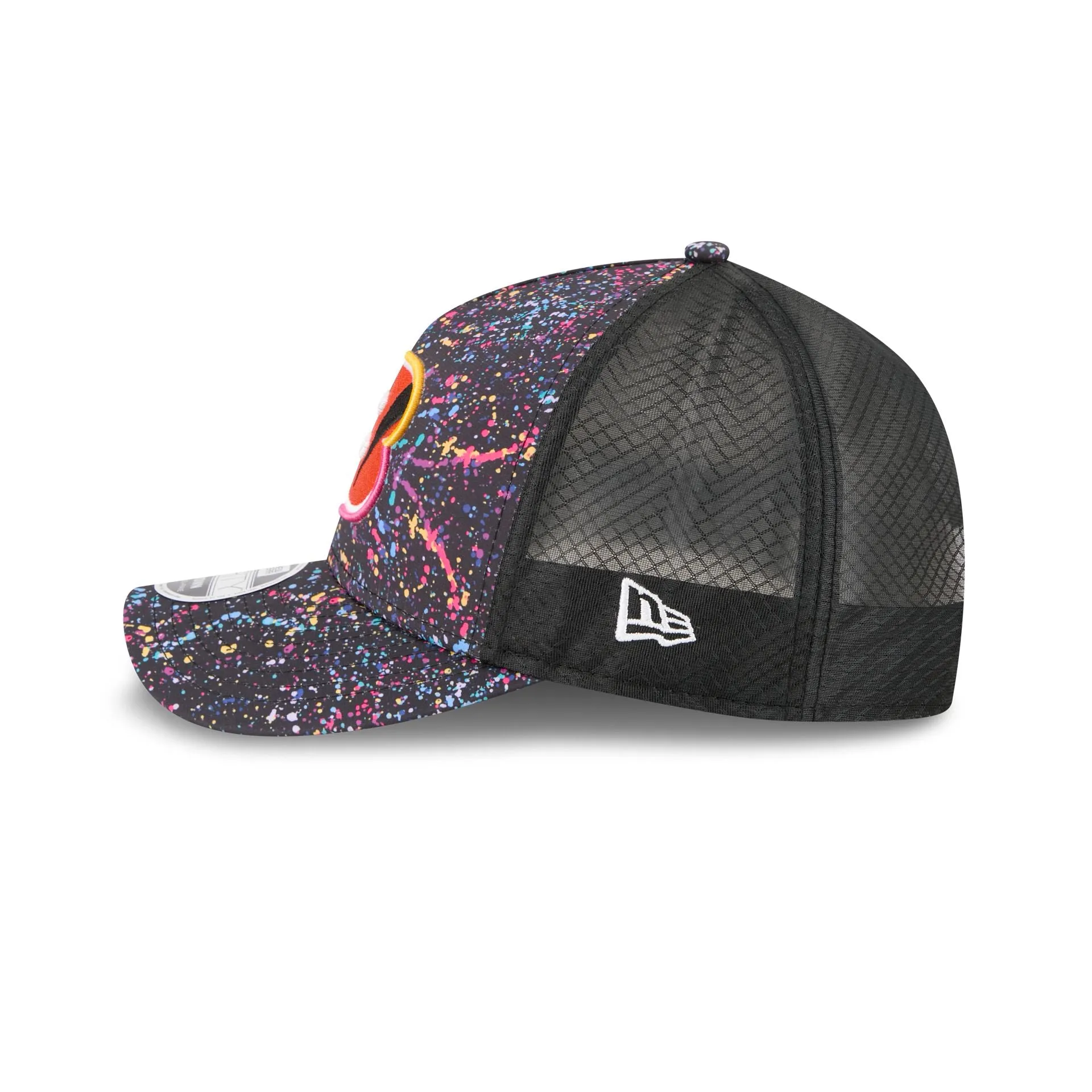 Cincinnati Bengals 2025 Crucial Catch 9FORTY M-Crown A-Frame Trucker Hat sold by New Era product image thumbnail 5
