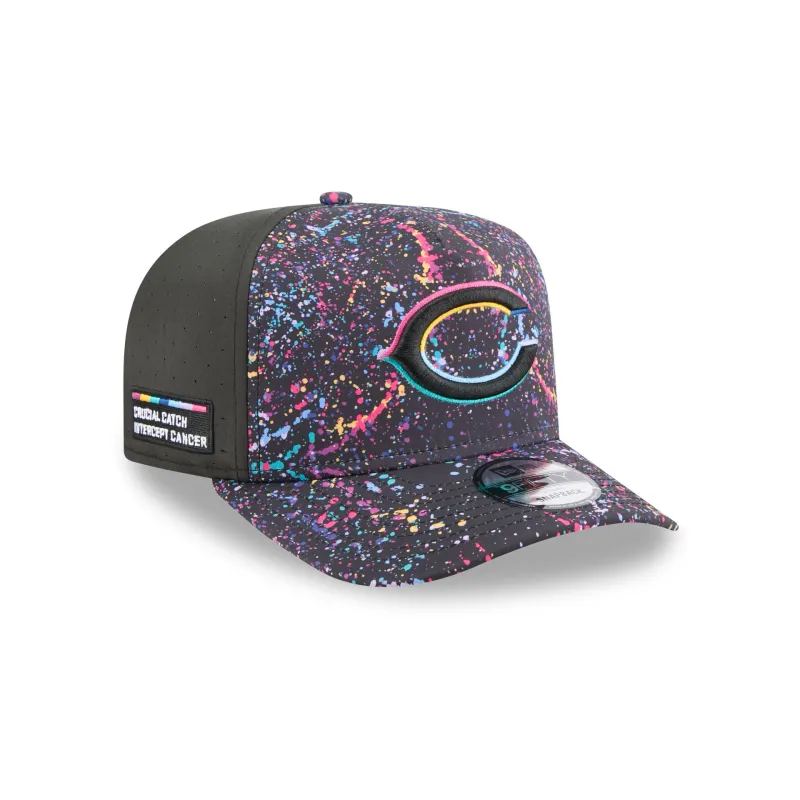 Chicago Bears 2025 Crucial Catch 9FIFTY A-Frame Snapback Hat sold by New Era