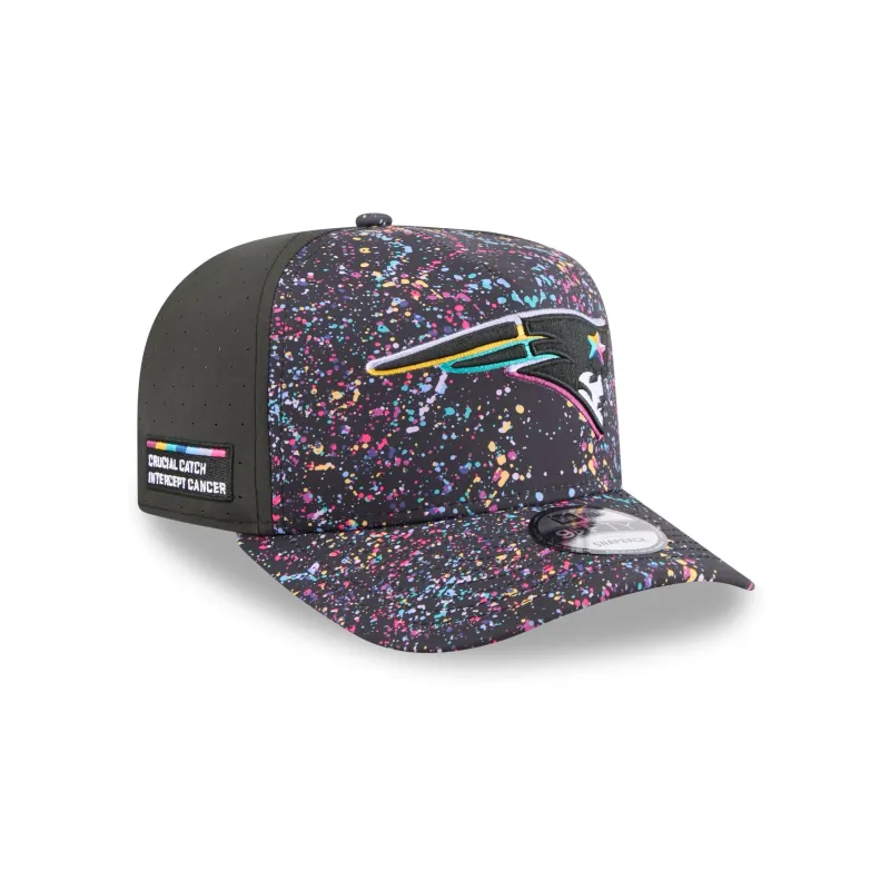 New England Patriots 2025 Crucial Catch 9FIFTY A-Frame Snapback Hat sold by New Era