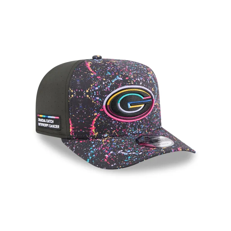 Green Bay Packers 2025 Crucial Catch 9FIFTY A-Frame Snapback Hat sold by New Era
