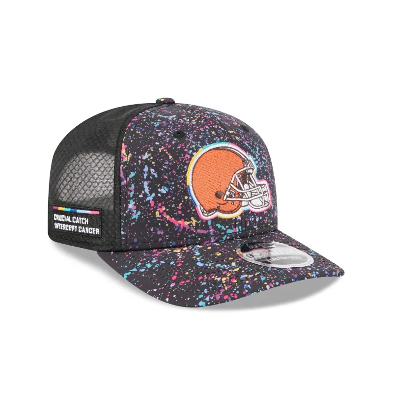 Cleveland Browns 2025 Crucial Catch 9SEVENTY Trucker Hat sold by New Era