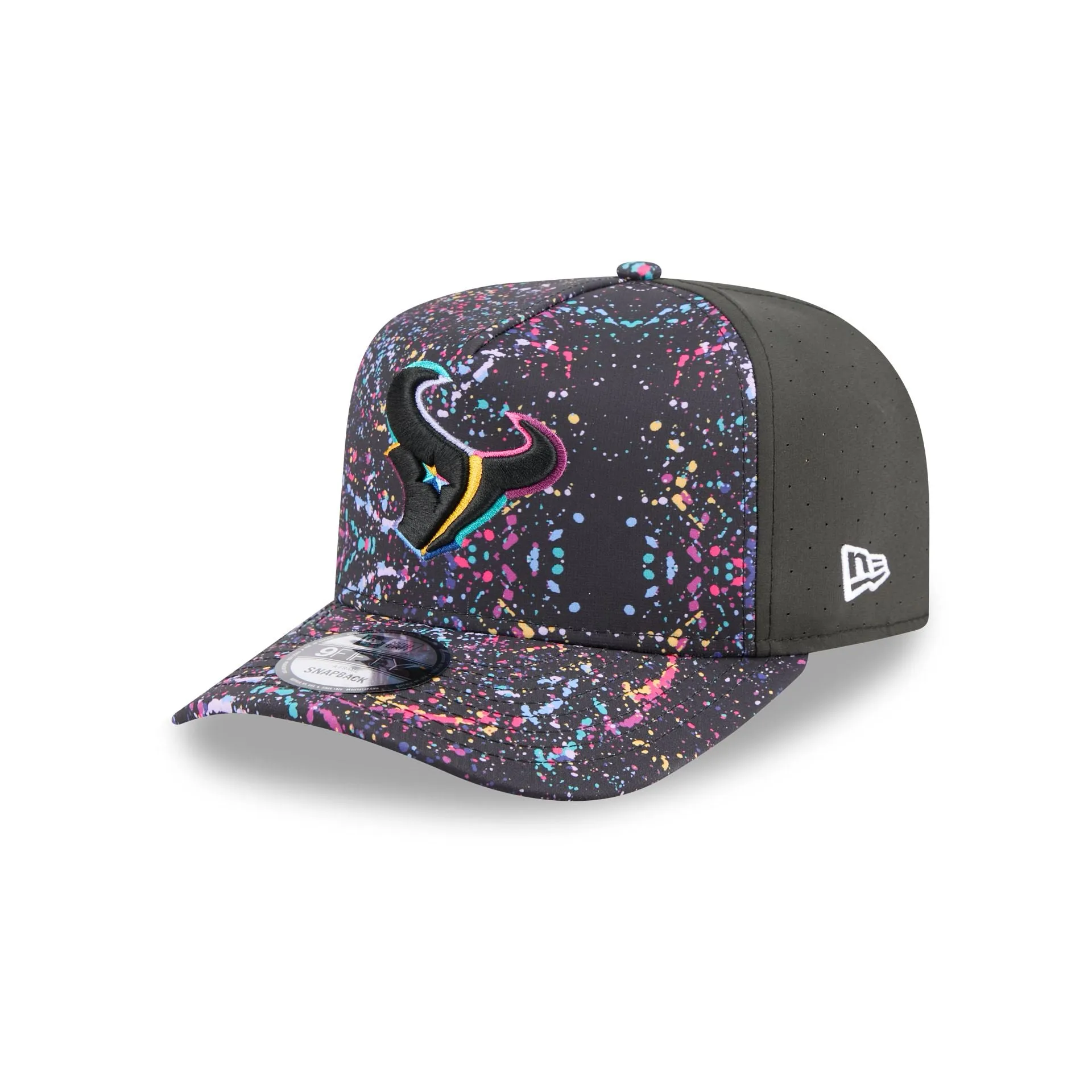 Houston Texans 2025 Crucial Catch 9FIFTY A-Frame Snapback Hat sold by New Era product image thumbnail 3