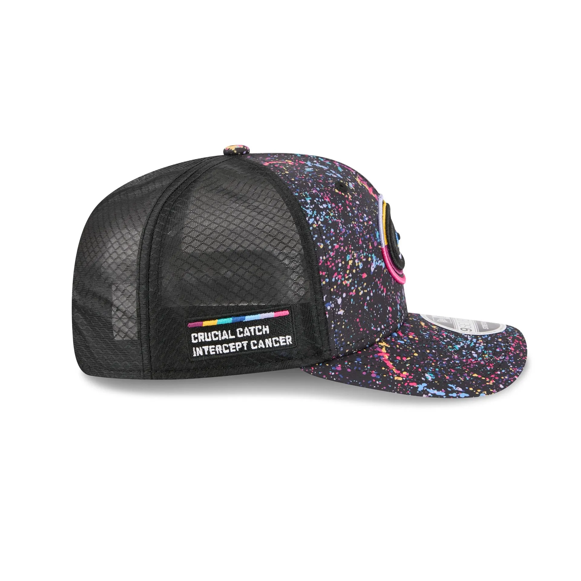 Green Bay Packers 2025 Crucial Catch 9SEVENTY Trucker Hat sold by New Era product image thumbnail 4