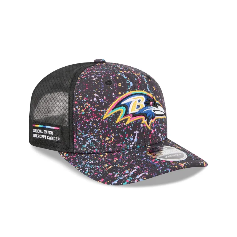 Baltimore Ravens 2025 Crucial Catch 9SEVENTY Trucker Hat sold by New Era