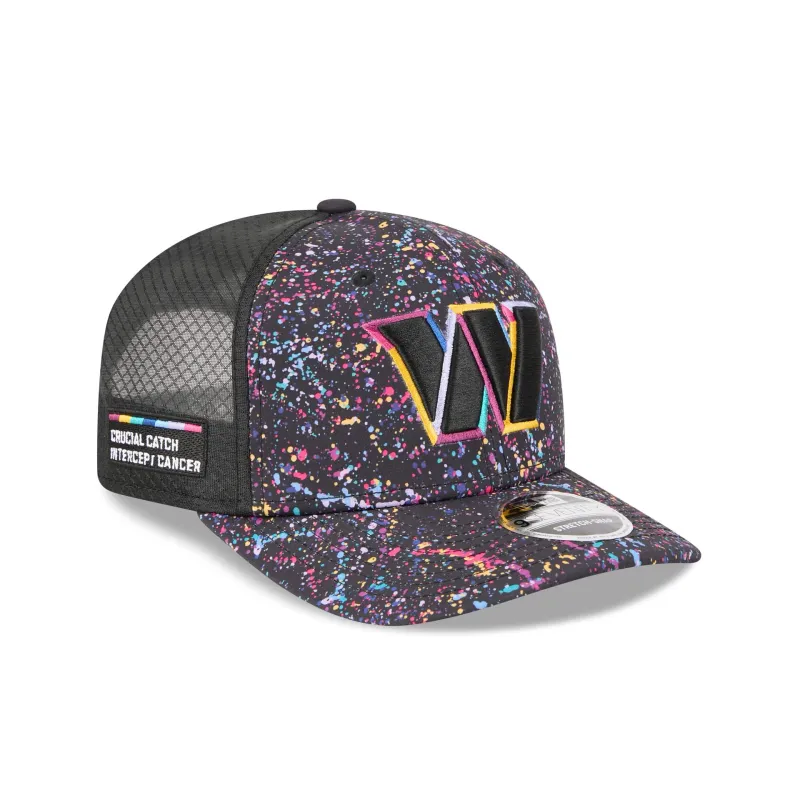 Washington Commanders 2025 Crucial Catch 9SEVENTY Trucker Hat sold by New Era