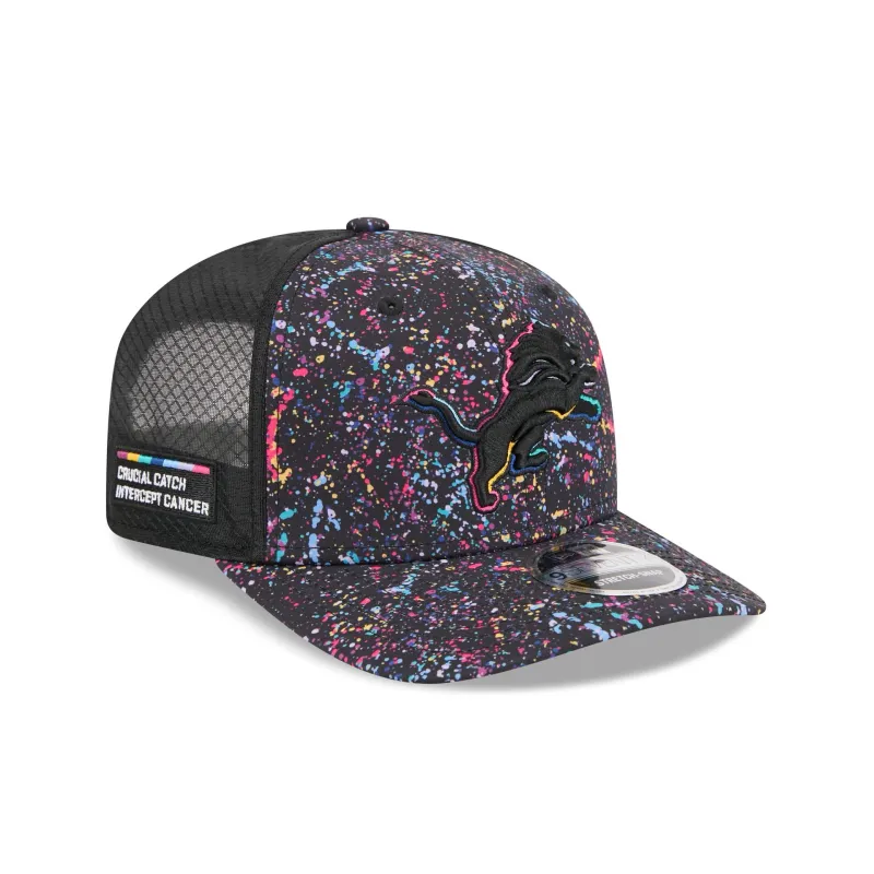 Detroit Lions 2025 Crucial Catch 9SEVENTY Trucker Hat sold by New Era