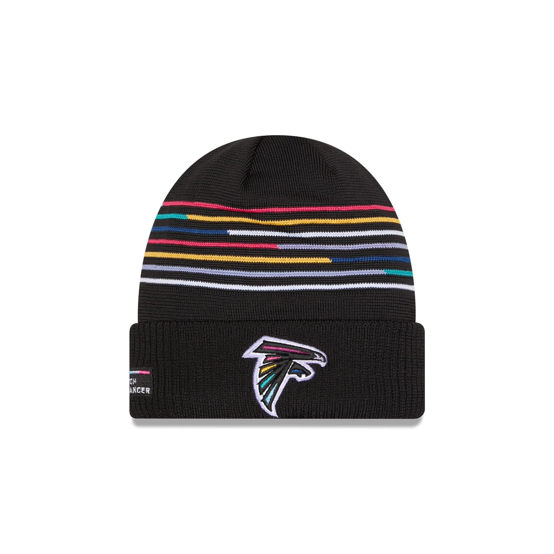 Atlanta Falcons 2025 Crucial Catch Cuff Knit Hat sold by New Era
