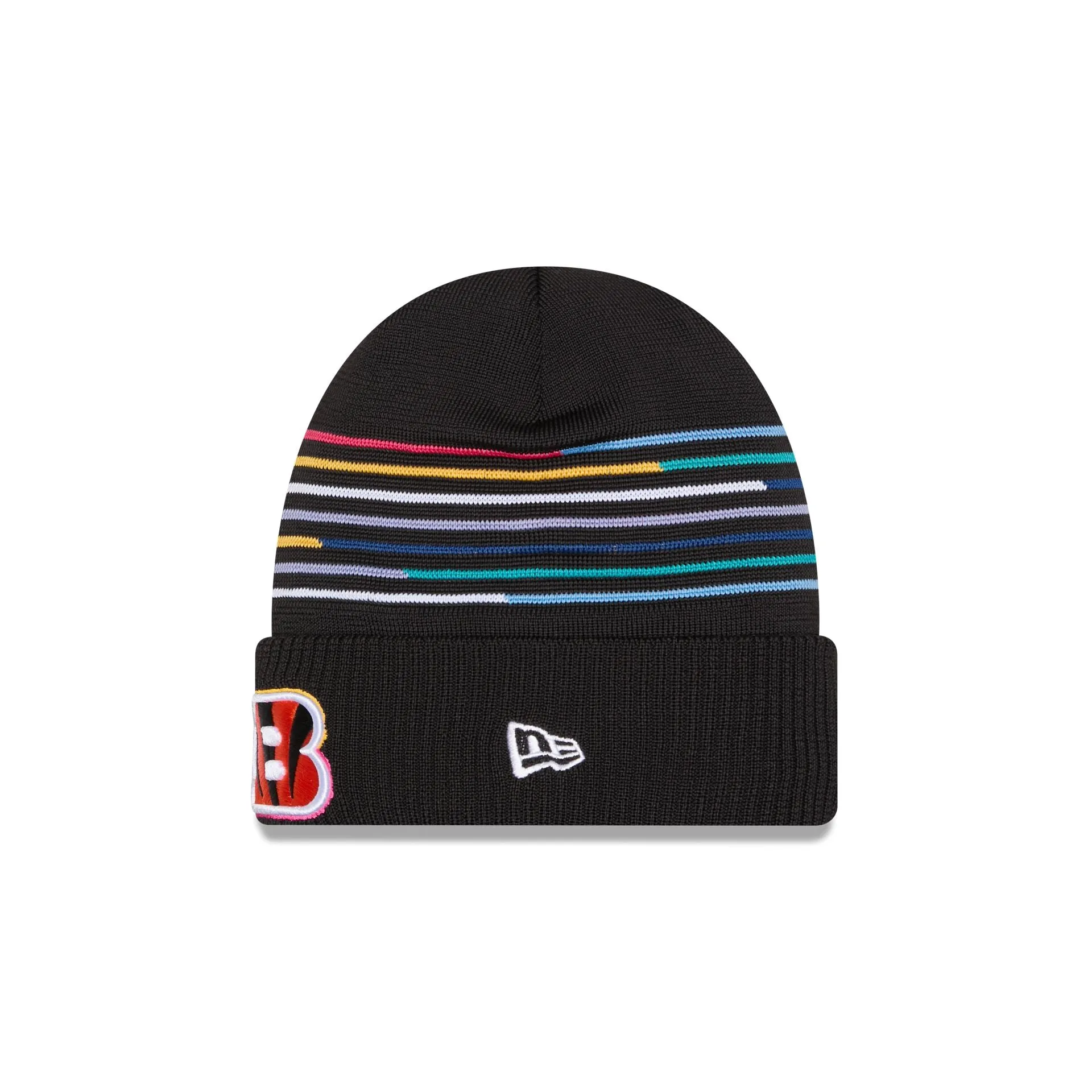 Cincinnati Bengals 2025 Crucial Catch Cuff Knit Hat sold by New Era product image thumbnail 3