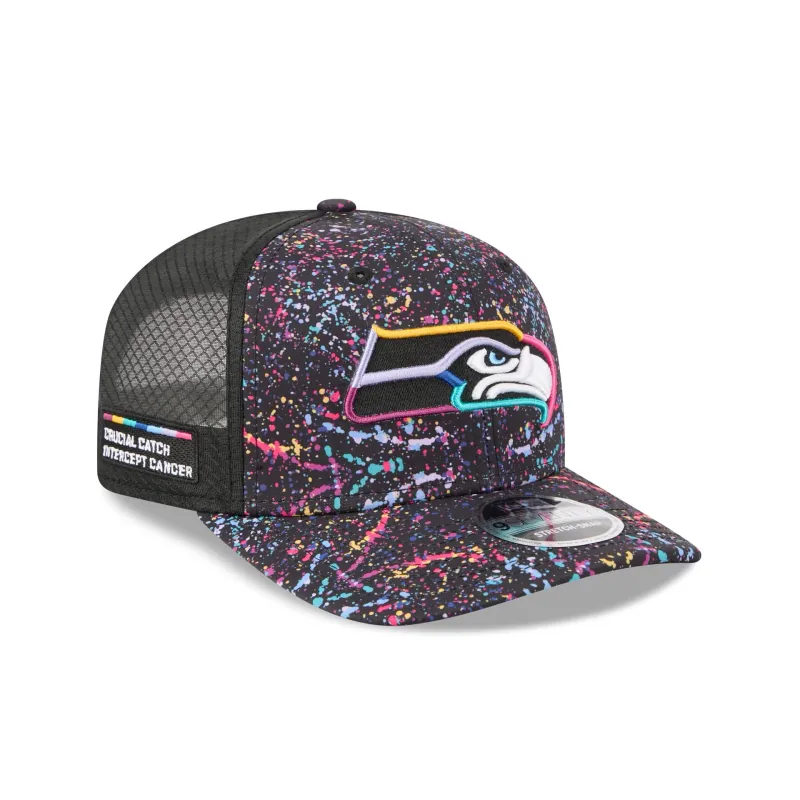 Seattle Seahawks 2025 Crucial Catch 9SEVENTY Trucker Hat sold by New Era