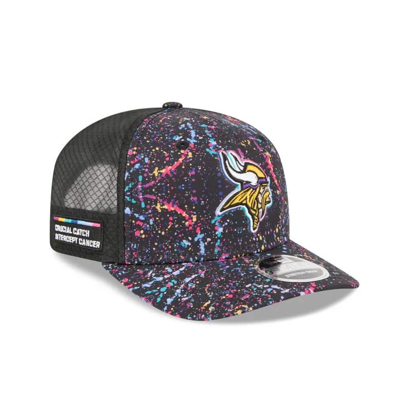 Minnesota Vikings 2025 Crucial Catch 9SEVENTY Trucker Hat sold by New Era