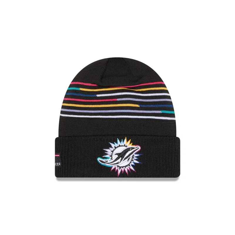 Miami Dolphins 2025 Crucial Catch Cuff Knit Hat sold by New Era