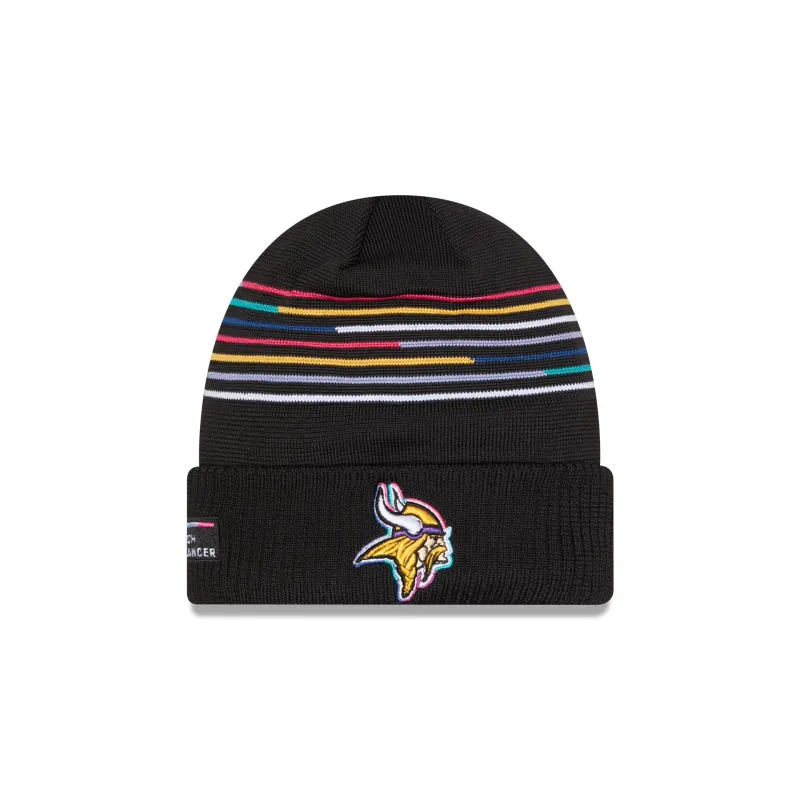 Minnesota Vikings 2025 Crucial Catch Cuff Knit Hat sold by New Era