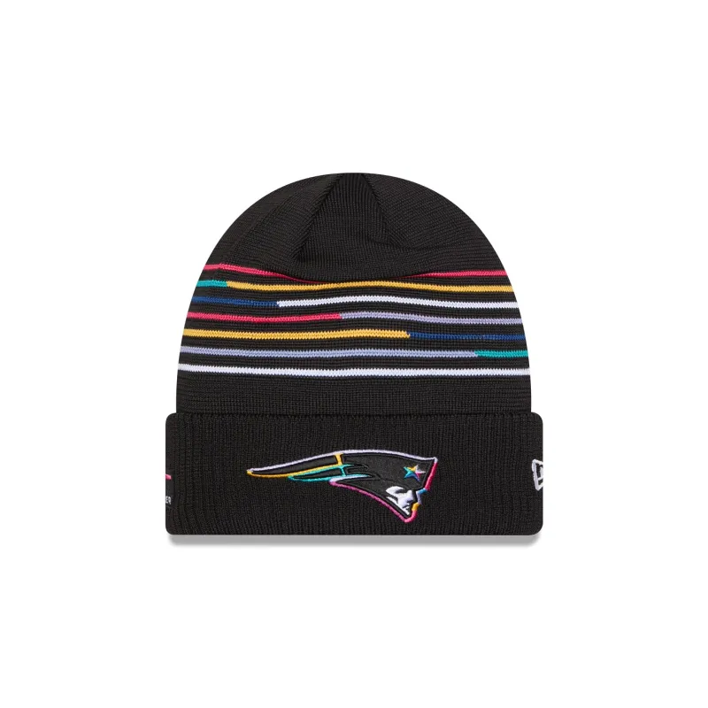 New England Patriots 2025 Crucial Catch Cuff Knit Hat sold by New Era