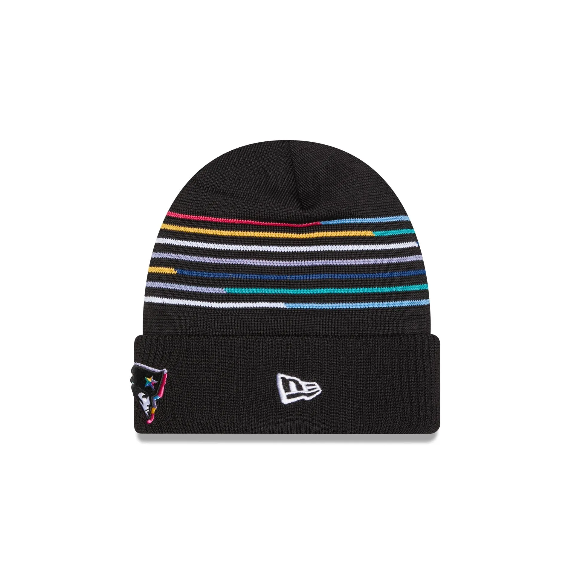 New England Patriots 2025 Crucial Catch Cuff Knit Hat sold by New Era product image thumbnail 3