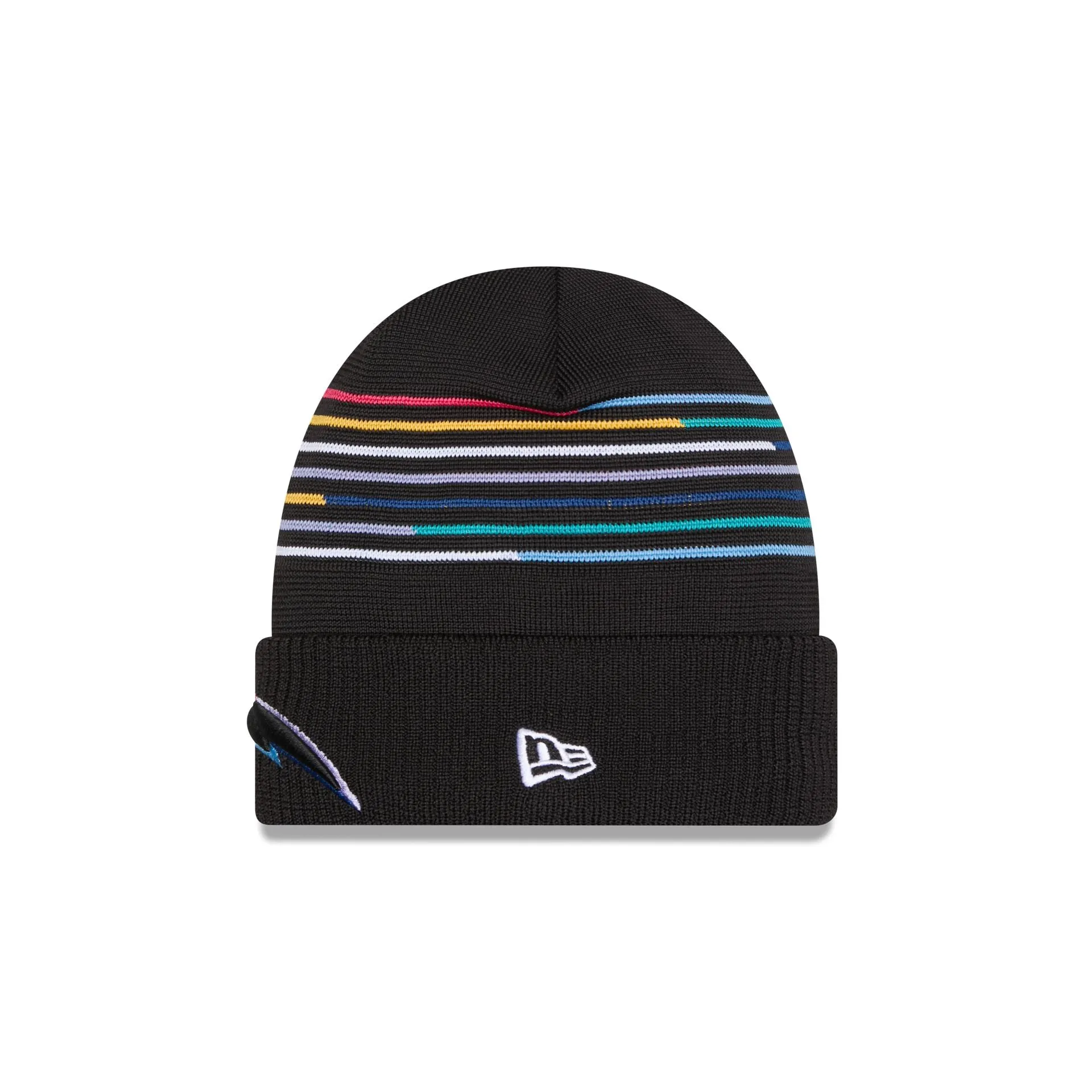 Los Angeles Chargers 2025 Crucial Catch Cuff Knit Hat sold by New Era product image thumbnail 3