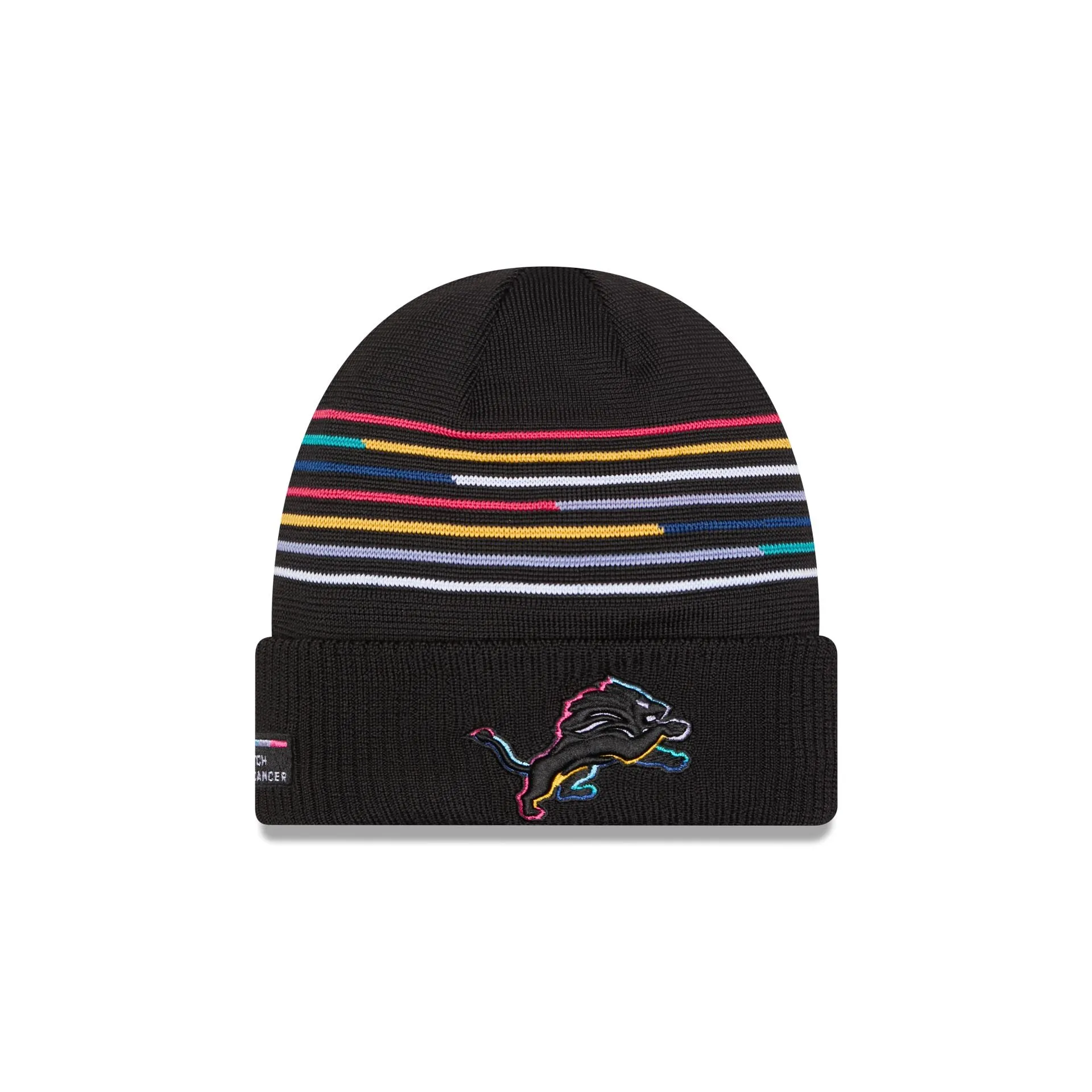 Detroit Lions 2025 Crucial Catch Cuff Knit Hat sold by New Era