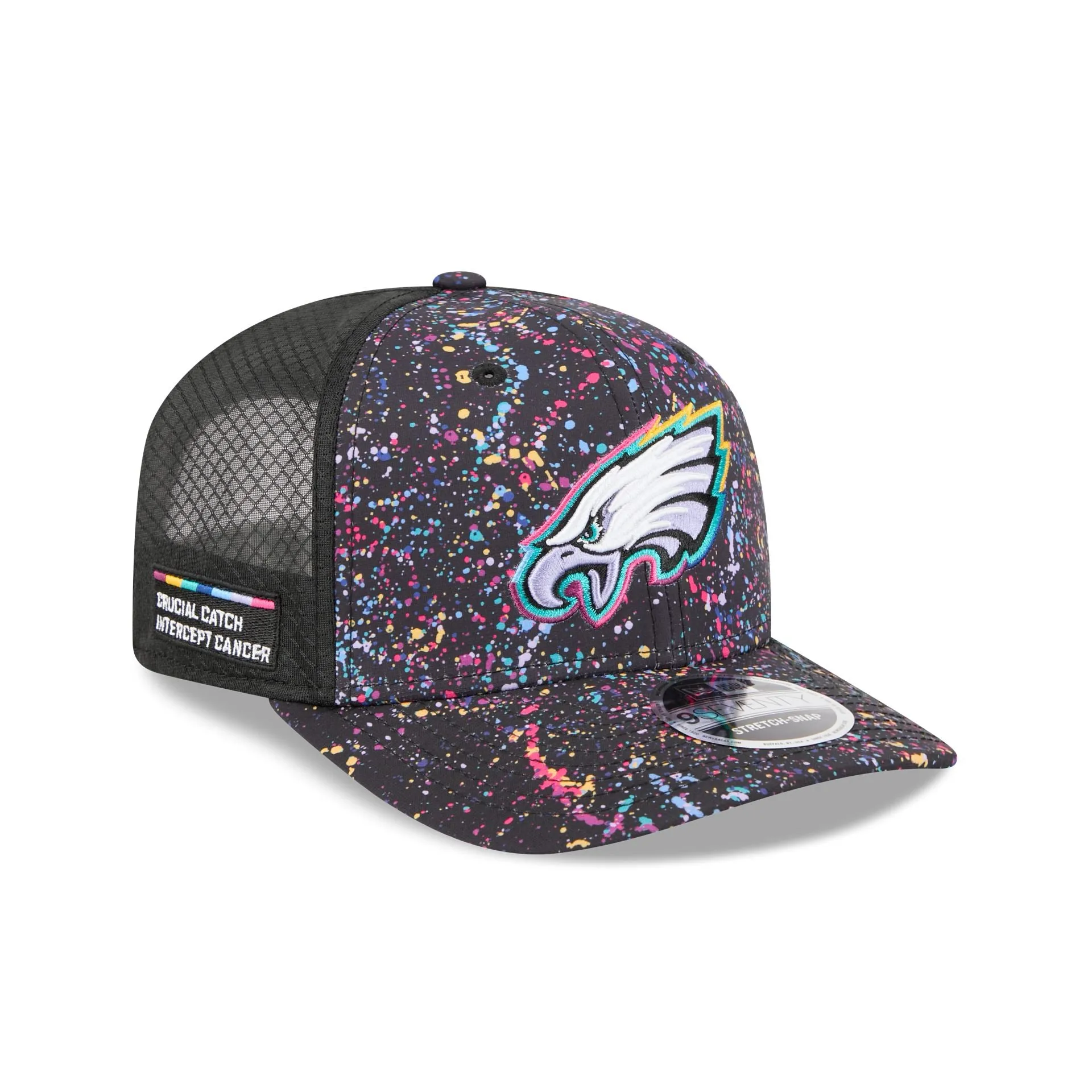 Philadelphia Eagles 2025 Crucial Catch 9SEVENTY Trucker Hat sold by New Era