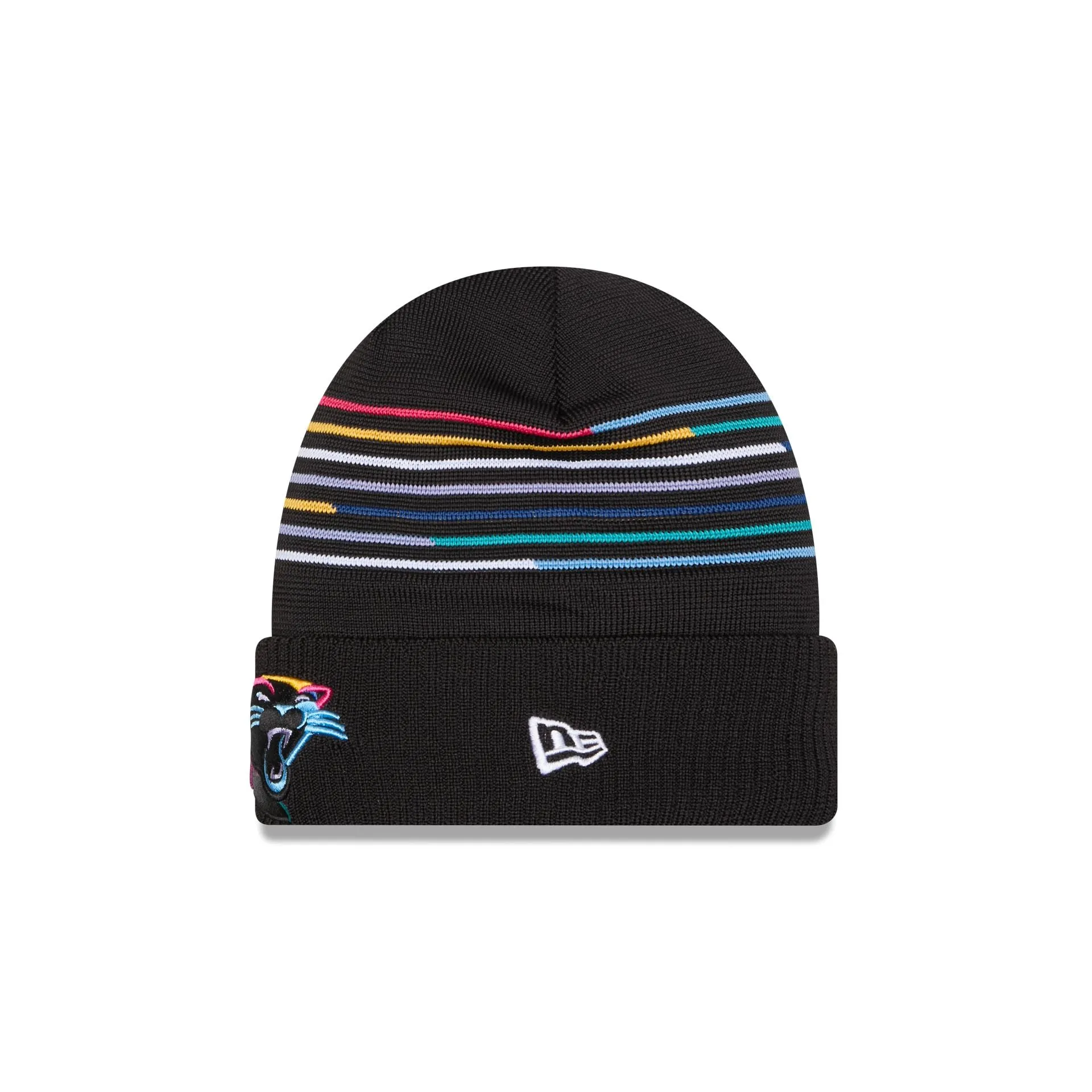 Carolina Panthers 2025 Crucial Catch Cuff Knit Hat sold by New Era product image thumbnail 3