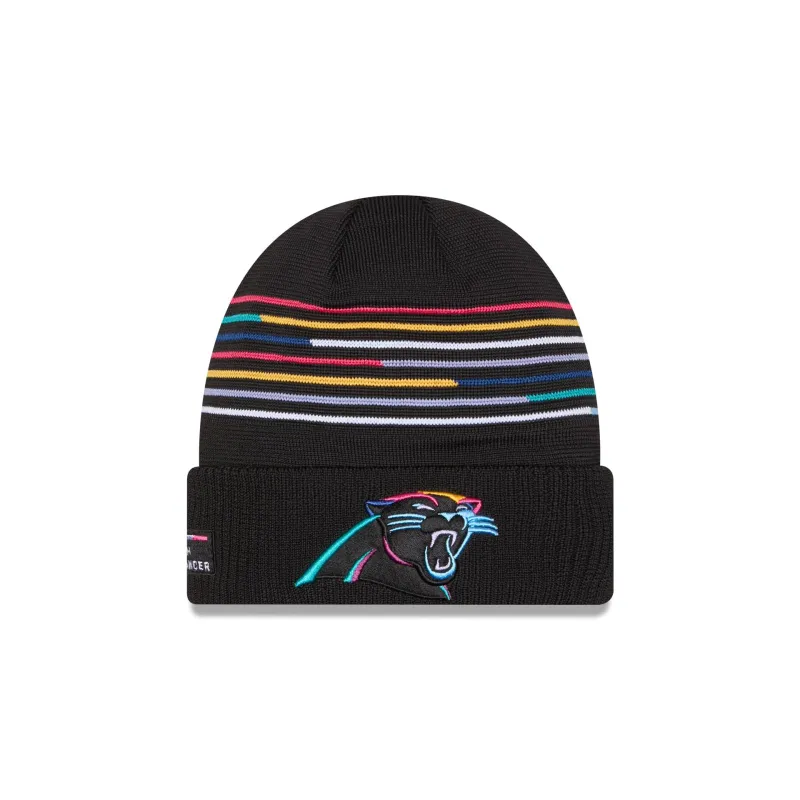 Carolina Panthers 2025 Crucial Catch Cuff Knit Hat sold by New Era
