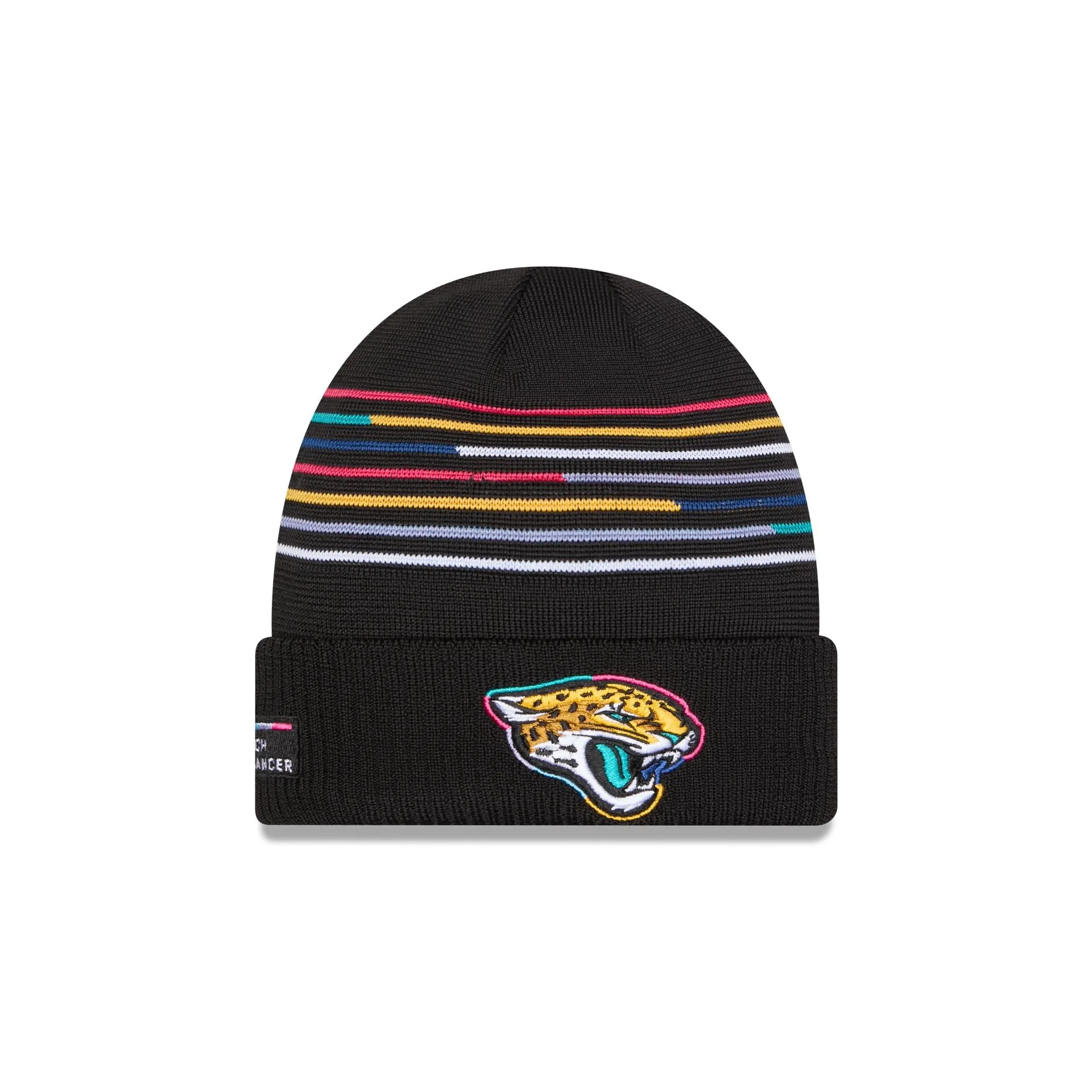 Jacksonville Jaguars 2025 Crucial Catch Cuff Knit Hat sold by New Era