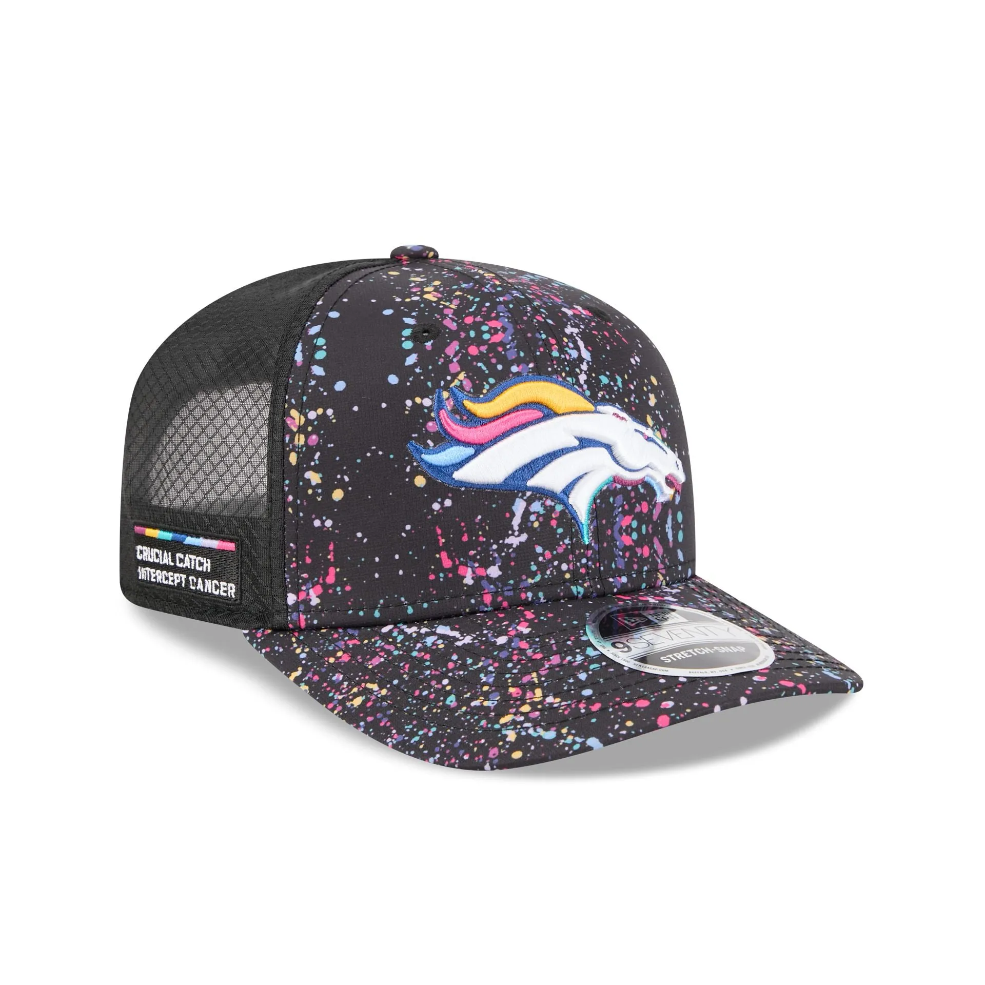 Denver Broncos 2025 Crucial Catch 9SEVENTY Trucker Hat sold by New Era