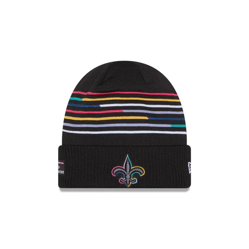 New Orleans Saints 2025 Crucial Catch Cuff Knit Hat sold by New Era