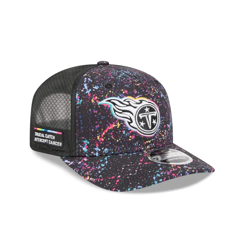 Tennessee Titans 2025 Crucial Catch 9SEVENTY Trucker Hat sold by New Era
