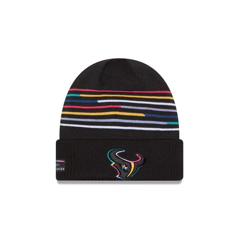 Houston Texans 2025 Crucial Catch Cuff Knit Hat sold by New Era