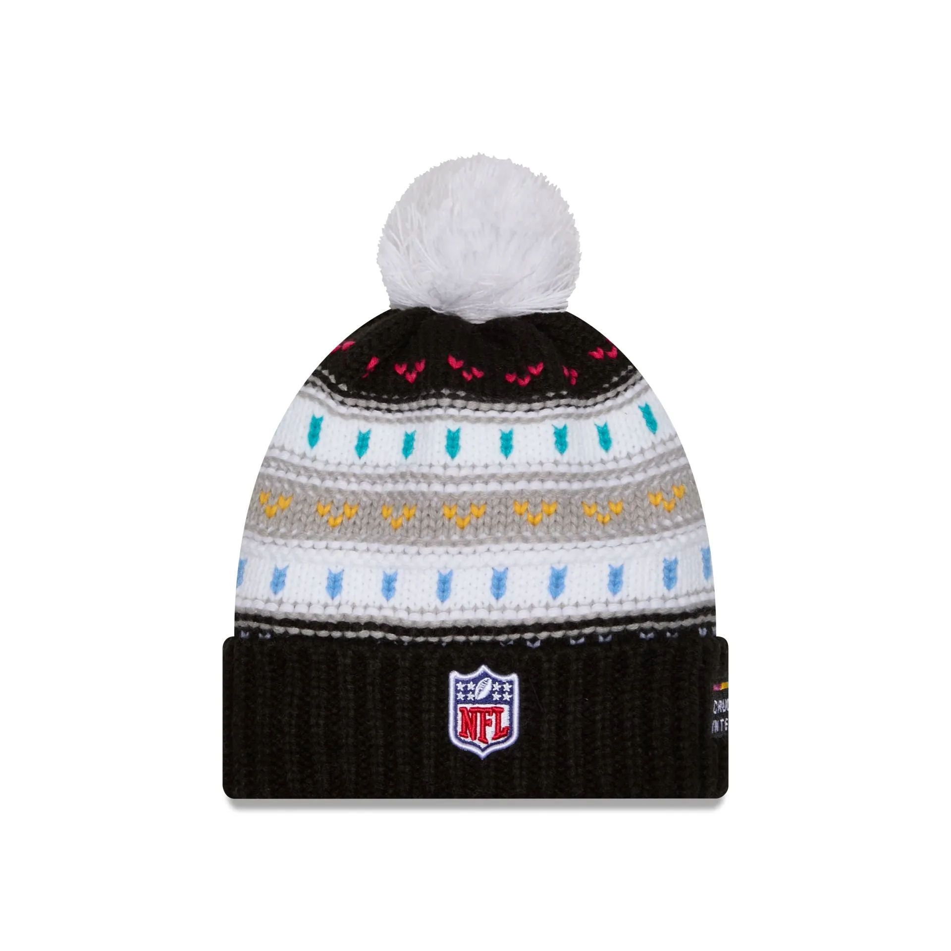 Green Bay Packers 2025 Crucial Catch Women's Pom Knit Hat sold by New Era product image thumbnail 4