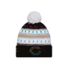 Chicago Bears 2025 Crucial Catch Women's Pom Knit Hat sold by New Era
