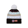 Chicago Bears 2025 Crucial Catch Women's Pom Knit Hat sold by New Era