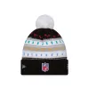 Detroit Lions 2025 Crucial Catch Women's Pom Knit Hat sold by New Era